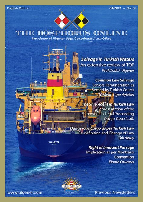 Salvage in Turkish Waters